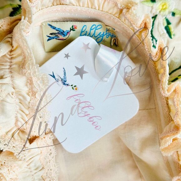 FILLYBOO Meadow Halter Mini Dress In Delicacy NWT - Picture 12 of 13